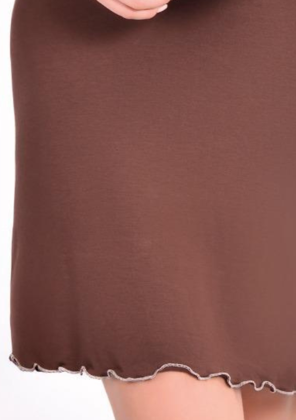 Koszula Nocna Mocha Charm, Brązowy, r. M - 2XL