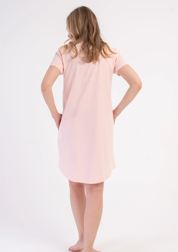 Koszula Nocna Vienetta Sweet Cub, Różowy, r. M-XXL