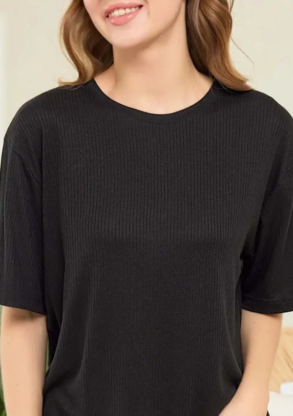 Piżama Damska Black Breeze, Czarny, M-XXL