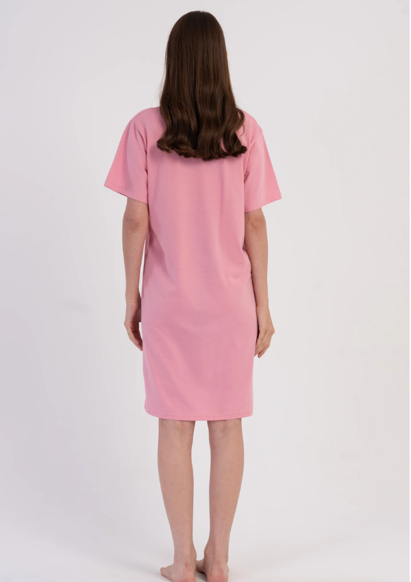 Koszula do Karmienia Vienetta Bloom Maternity, Różowy, r. M-XXL