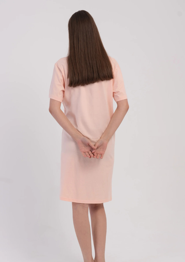 Koszula do Karmienia Vienetta Peach Stork, Brzoskwiniowy, r. S-XL