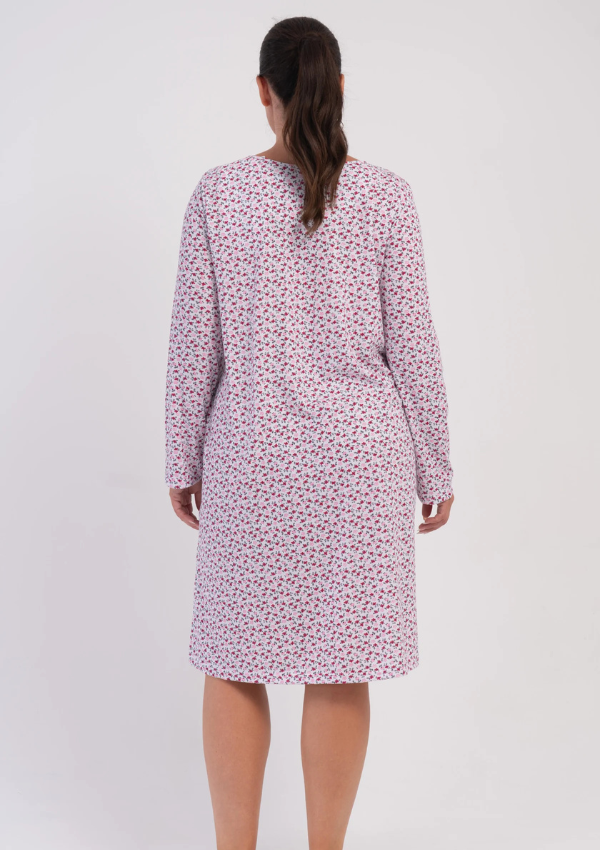 Koszula Nocna Vienetta Blossom Nightdress, Różowy, r. 1XL - 4XL