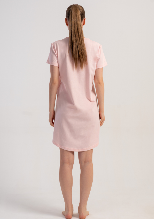 Koszula Nocna Vienetta Kitty Night, Różowy, r. S-XL