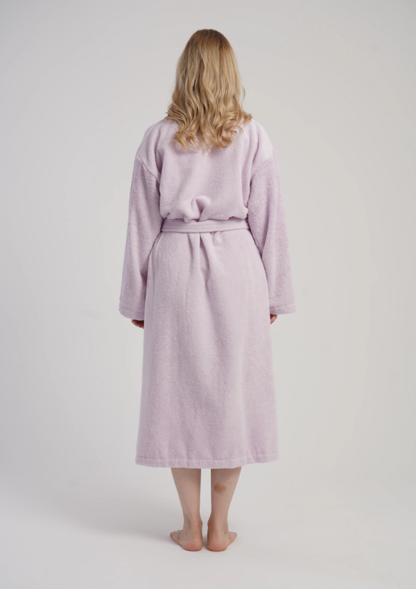 Szlafrok damski Vienetta Soft Comfort, Różowy, r. M-XXL