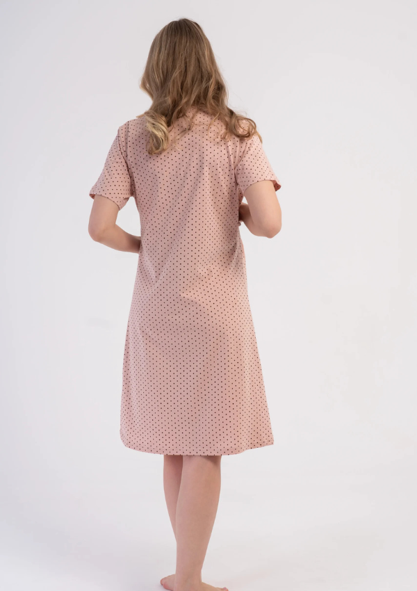Koszula do Karmienia Vienetta Rosy Dot Comfort, Różowy, r. M-XXL