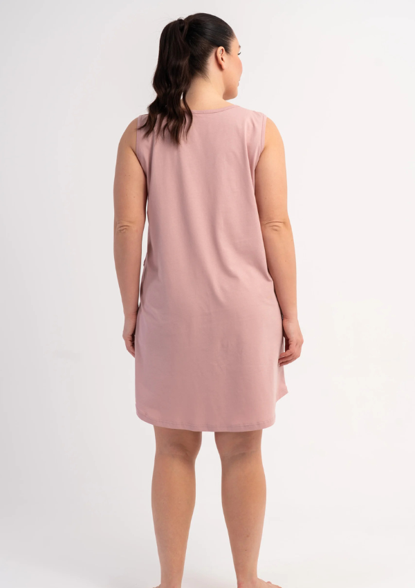 Koszula Nocna Damska Pink Animals, Różowy, r. 5XL - 7XL