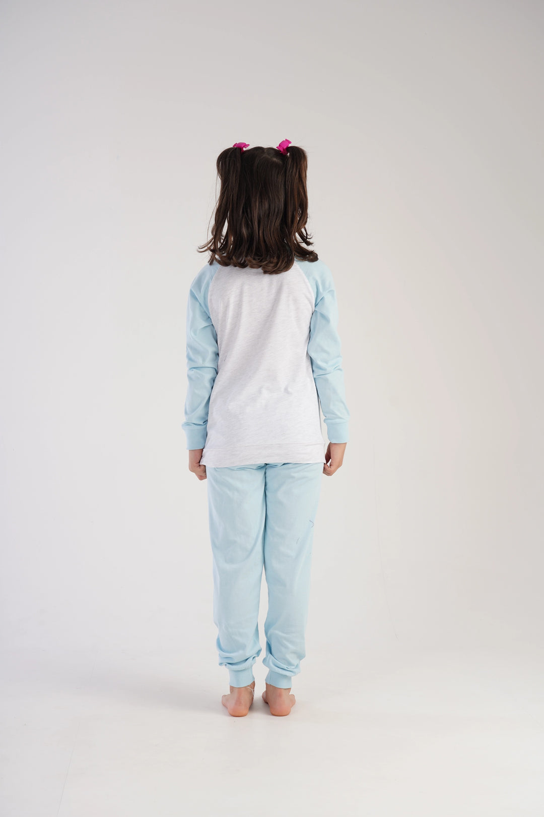 Piżama dziewczęca Vienetta Polar Bear Bedtime, szaro-niebieska, r. 134-164 image 5