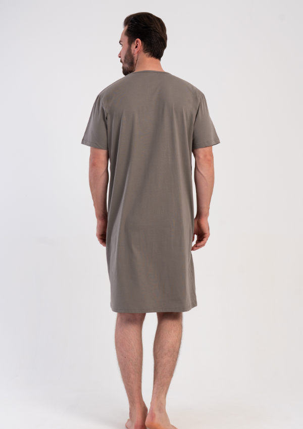 Koszula męska Vienetta Grey Classic, Szary, r. L-XXXL