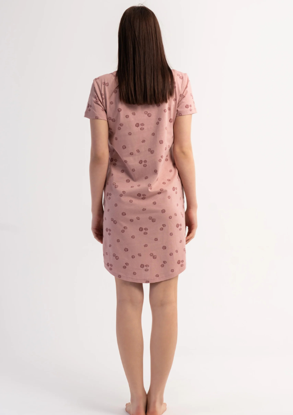 Koszula Nocna Vienetta Rose Petals, Różowy, r. M-XXL