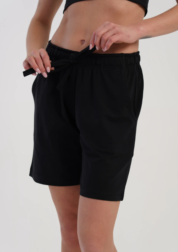 Shorty Damskie Vienetta Black Shorts, Czarny, r. S-XL