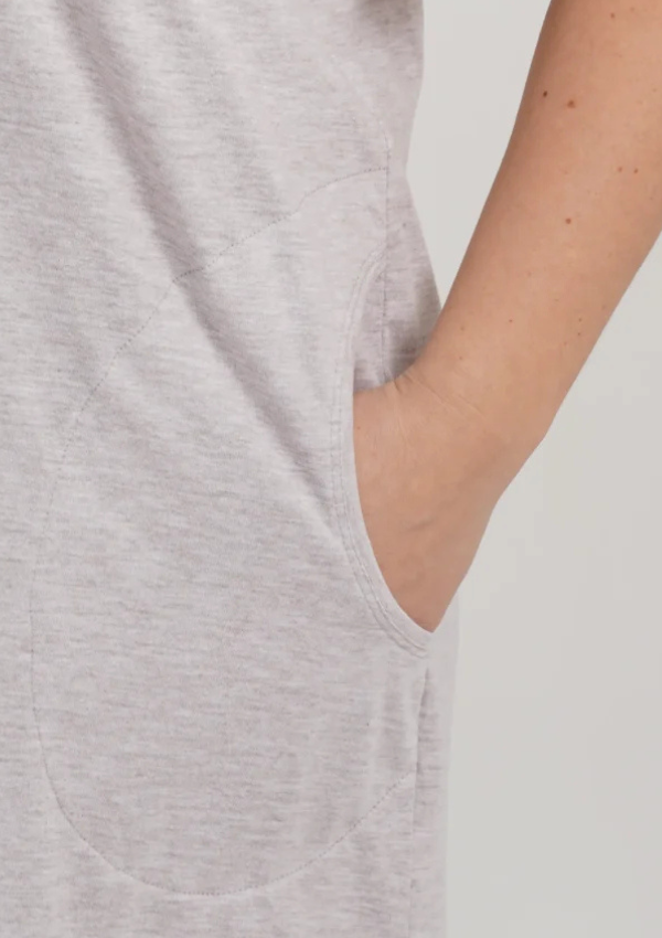 Koszula Nocna Damska Vienetta Soft Melange, Beżowy, r. 1XL - 4XL