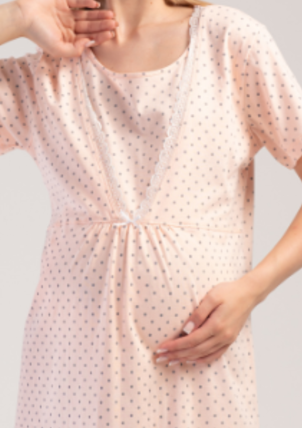 Koszula do Karmienia Vienetta Sweet Care, Różowy, r. S-XXL