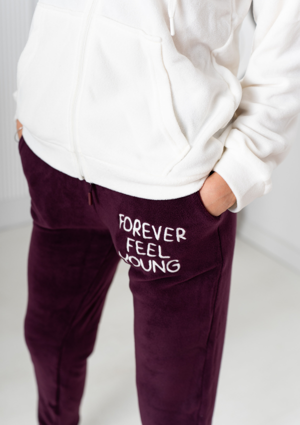 Piżama Damska Polarowa Vienetta Bunny Hug, Biały, r. S-XL