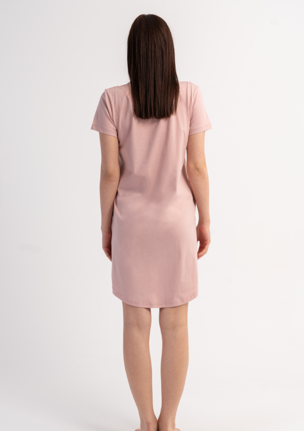 Koszula Nocna Vienetta Pink Pets, Różowy, r. M-XXL