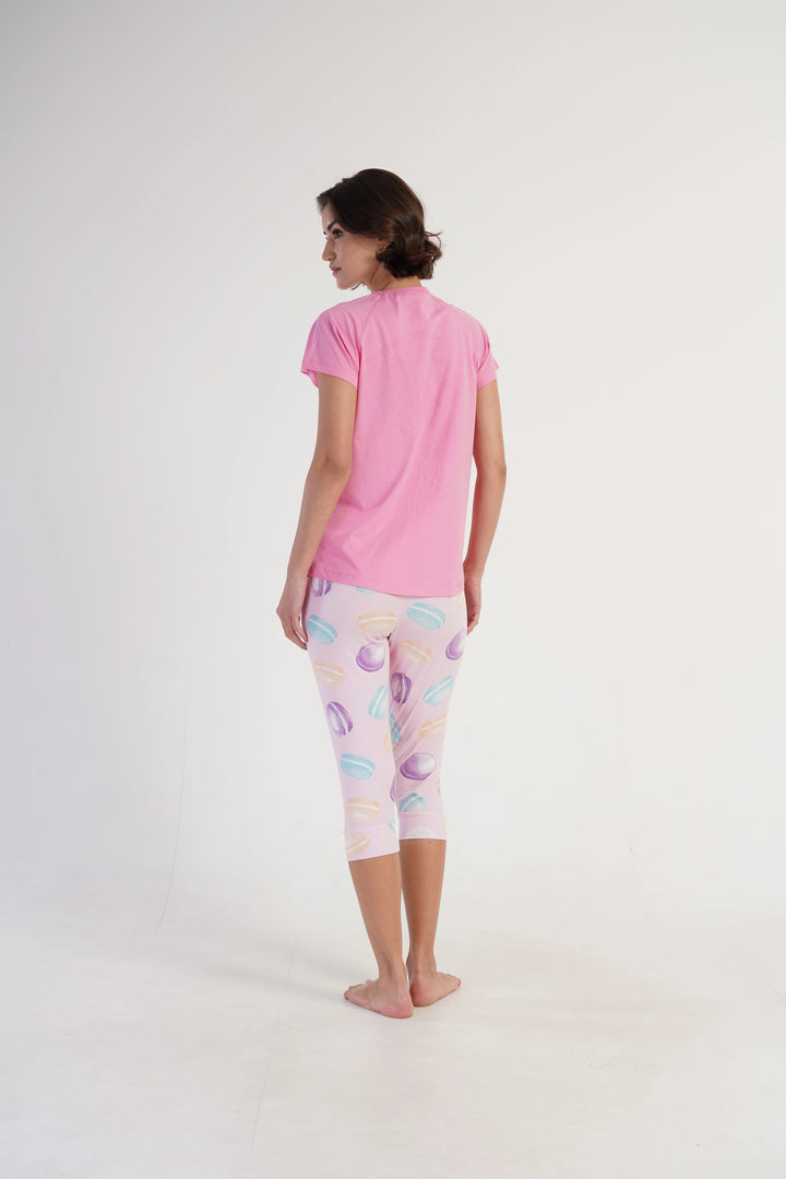 Piżama Damska Vienetta Best Friend Kitty, Różowy, r. S-XL image 5