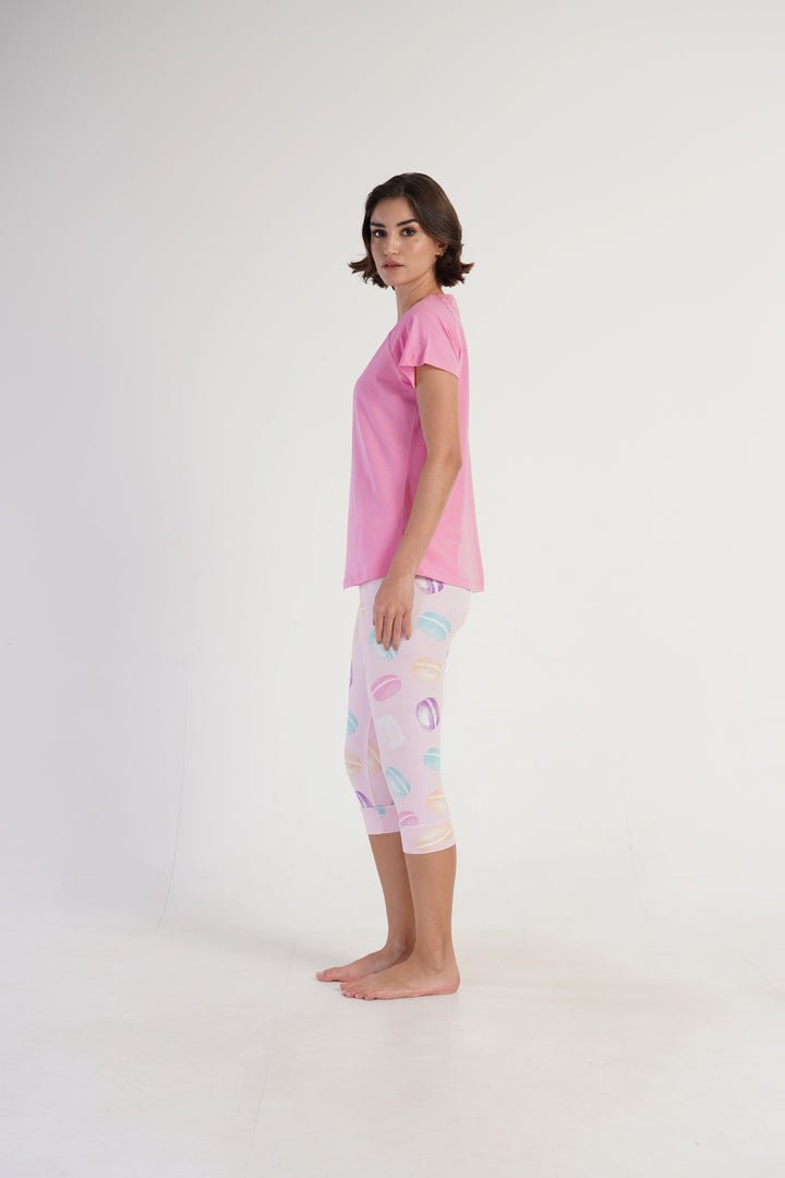 Piżama Damska Vienetta Best Friend Kitty, Różowy, r. S-XL image 4