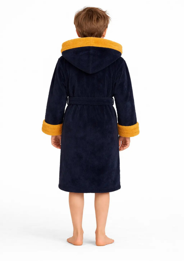 Szlafrok chłopięcy, Navy Cozy Robe, r. 134- 164