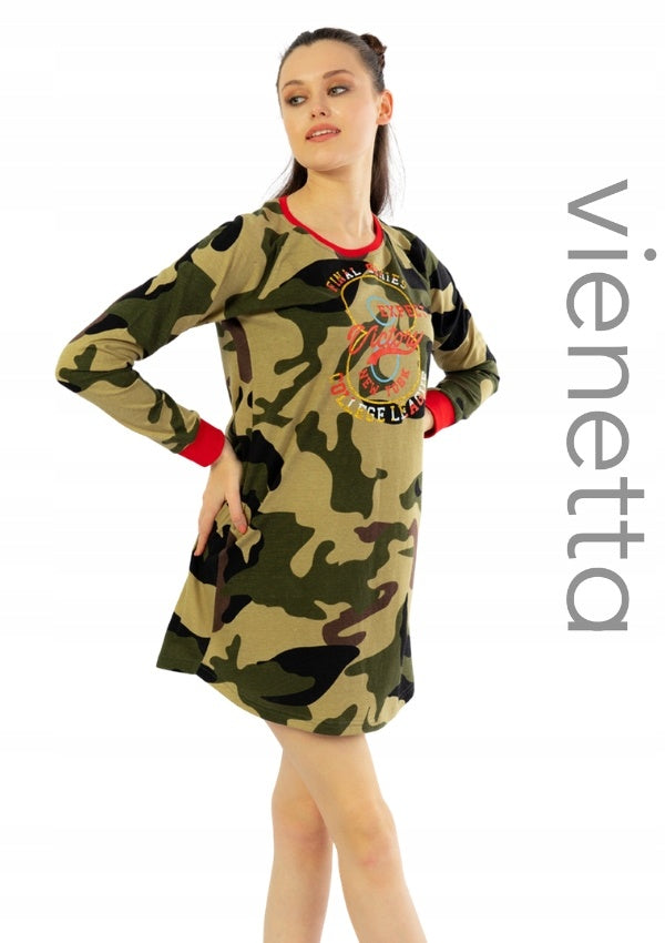 Koszula Nocna Vienetta, College League, Moro, r. S-XL