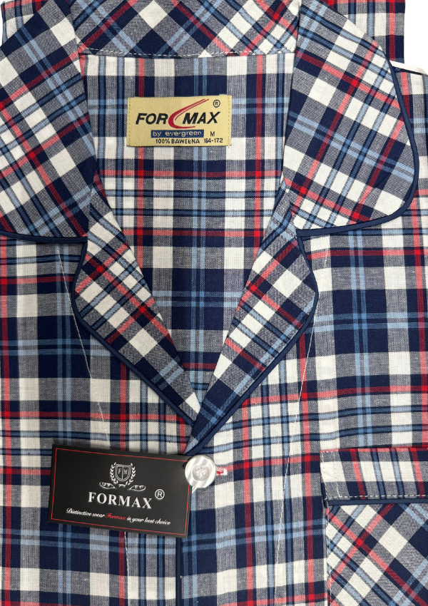 Piżama Męska Vienetta, Blue Man, Niebieska, r. M-3XL image 2