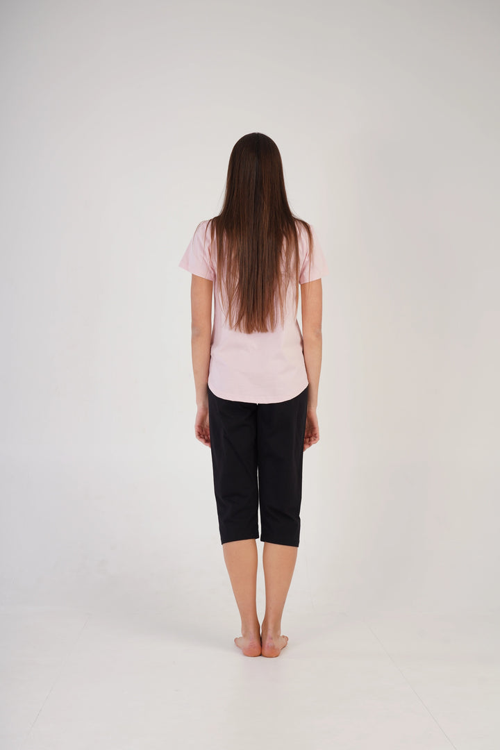 Piżama Damska Vienetta Lovely Panda, różowo-czarna, r. M-XXL image 5