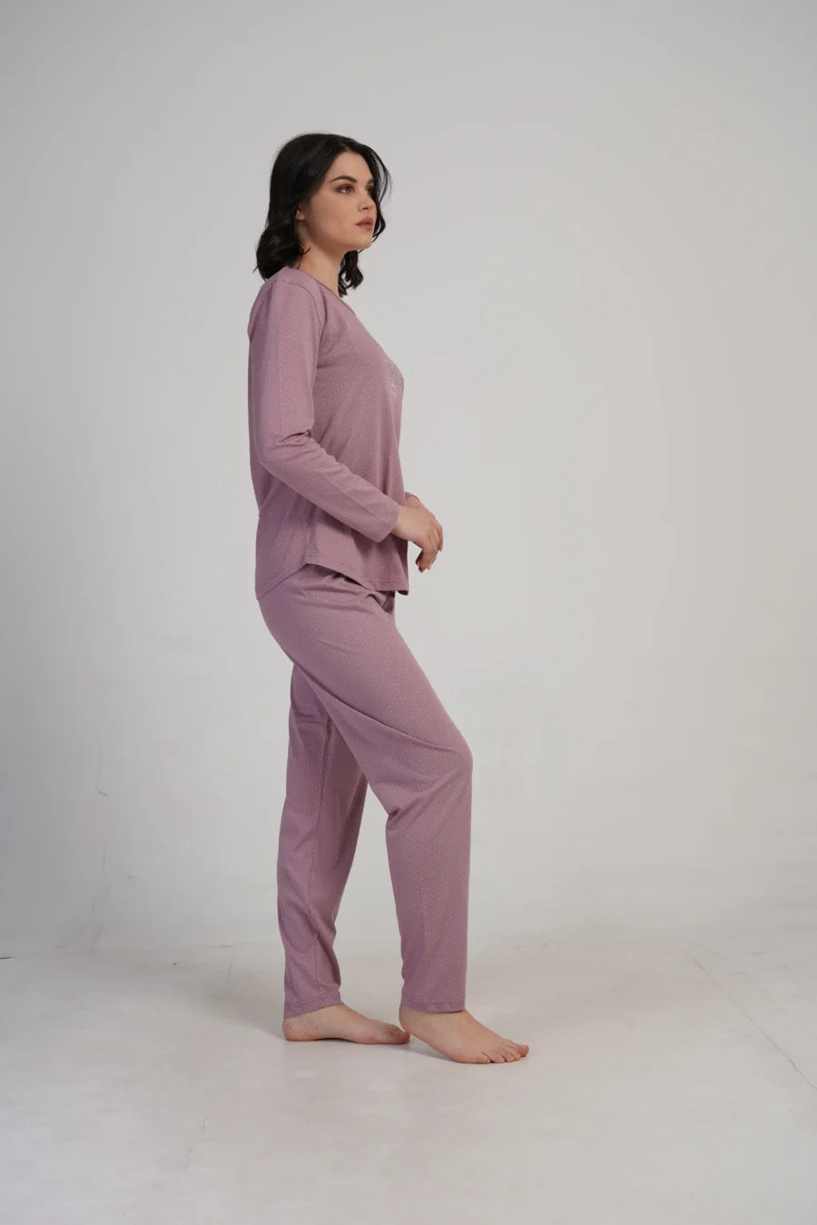 Piżama Damska Vienetta Nice day, Różowy, r. S-XL