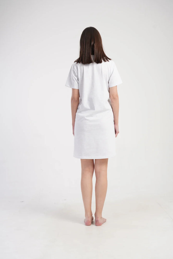 Koszula do Karmienia Vienetta Bunny Dream, Szary, r. S-XXL