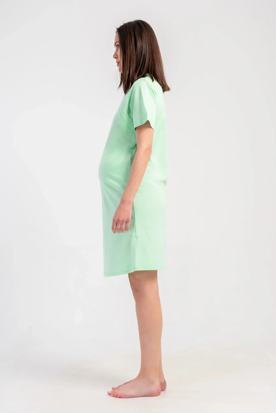 Koszula do Karmienia Vienetta Little Stork, Zielony, r. S-XXL