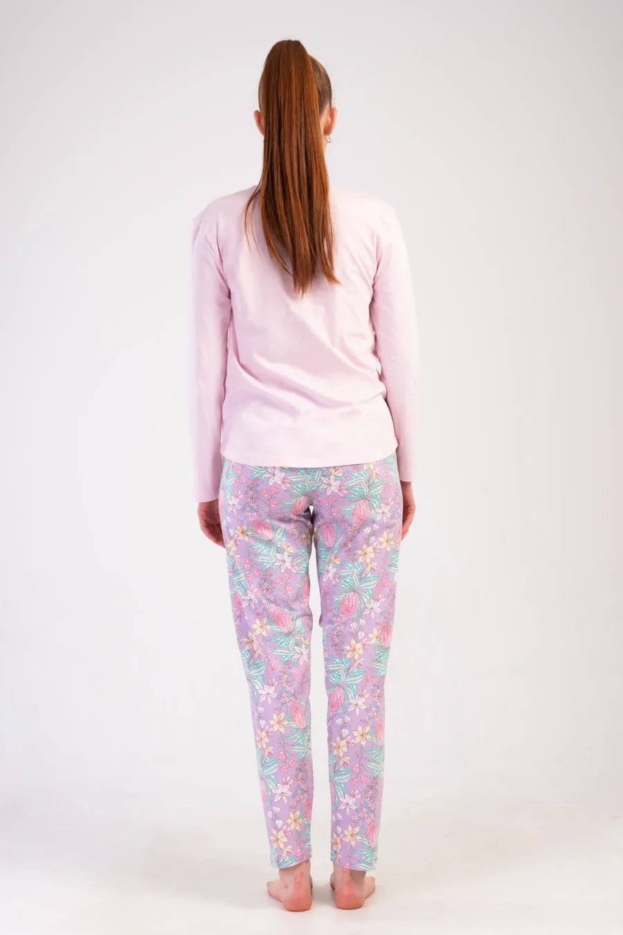 Piżama Damska Vienetta Floral Dream, Różowy, r. S-XL