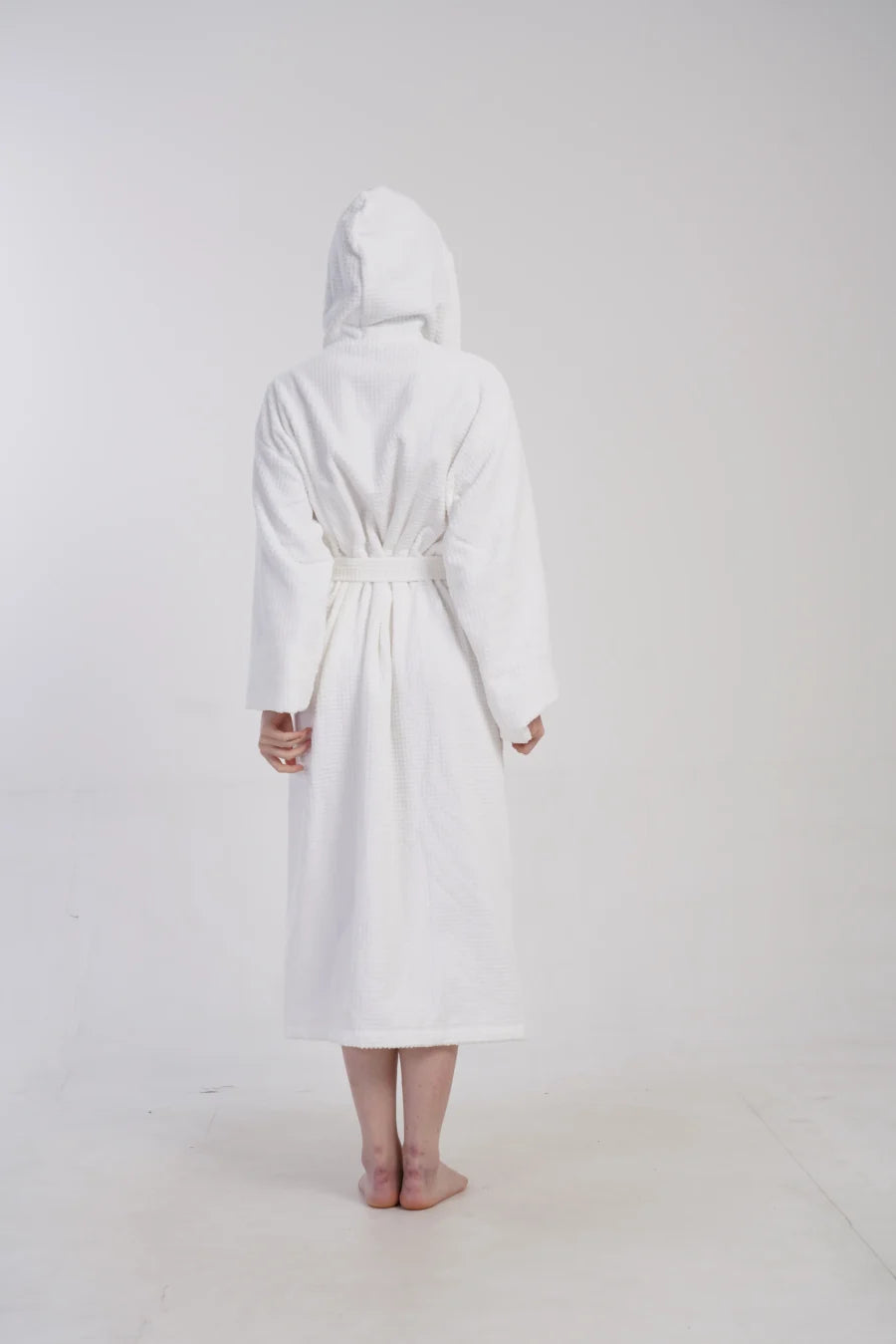 Szlafrok damski Vienetta Sweet Dreams, Biały, r. M-XL