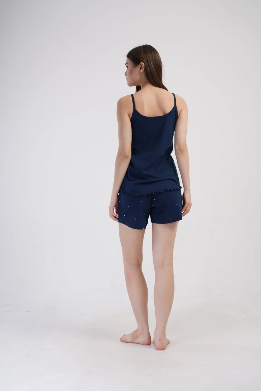 Piżama Damska Vienetta Dreams, Granatowy, S -XL