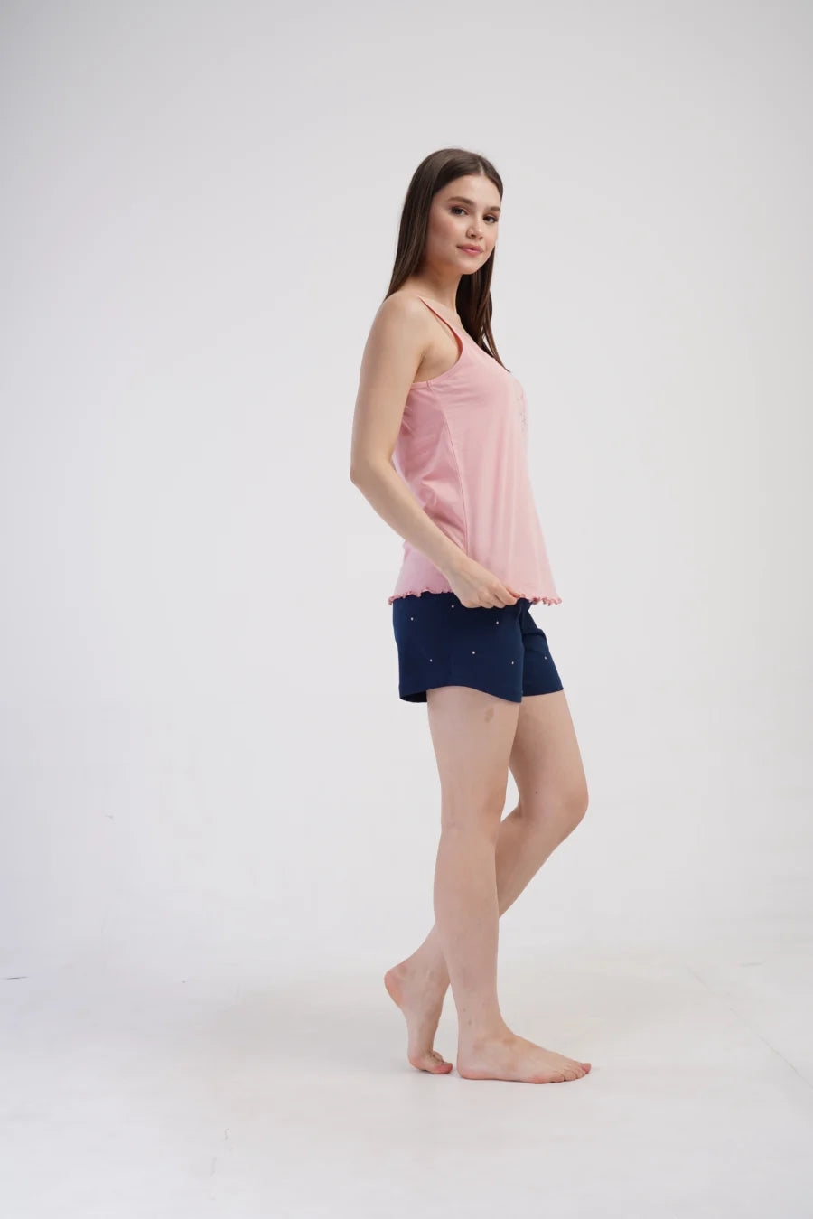 Piżama Damska Vienetta Dreams, Różowy, S -XL