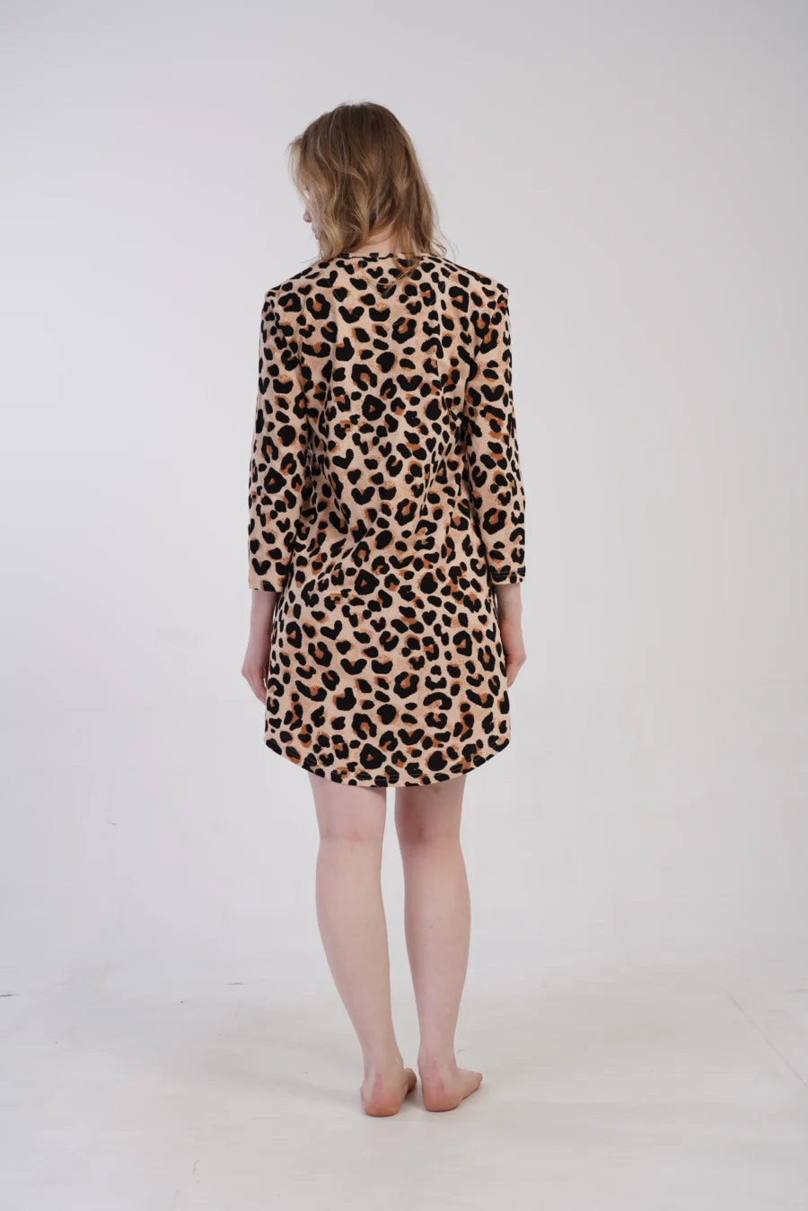 Koszula Nocna Vienetta Wild Comfort, Beżowy, r. 1XL-4XL