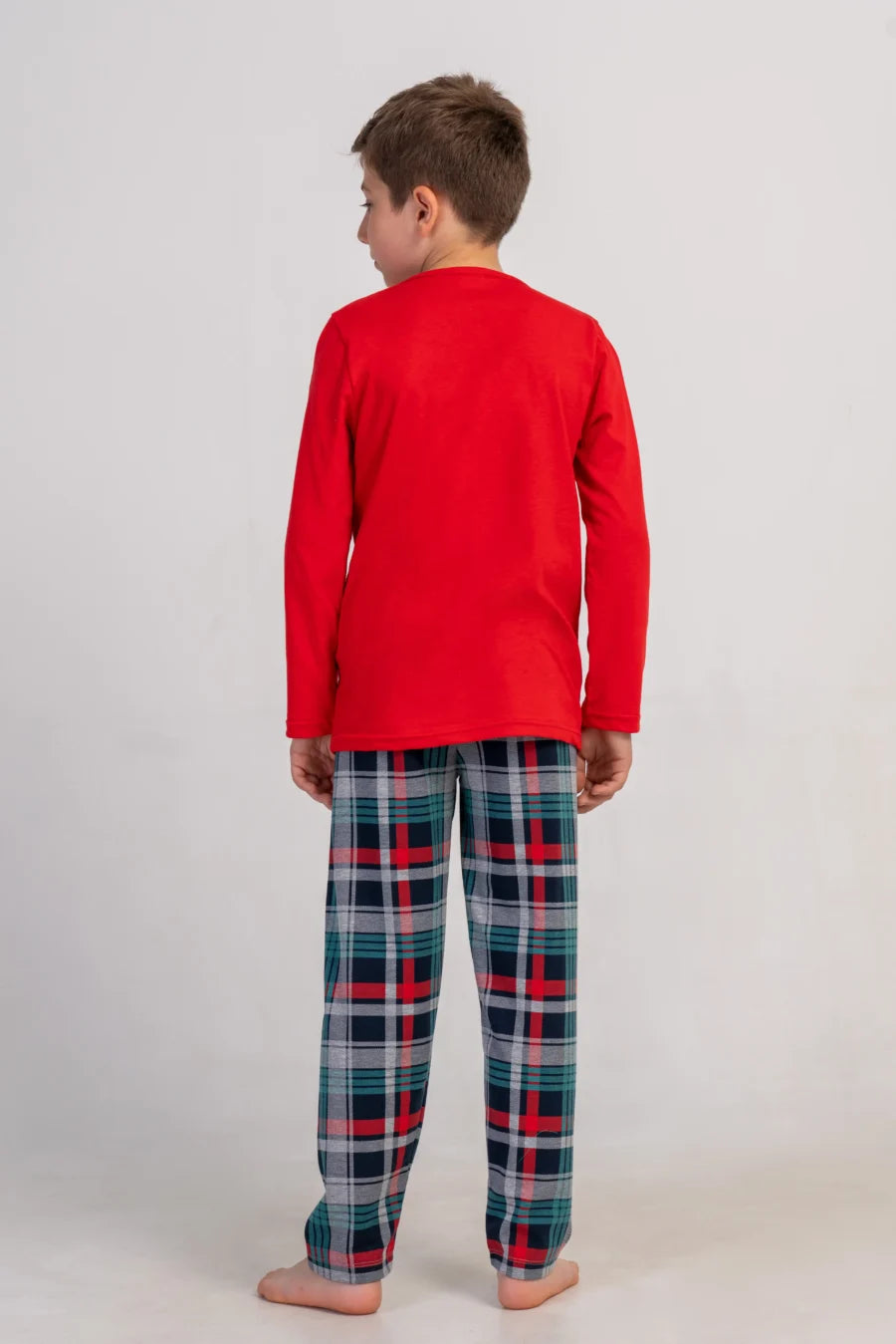 Piżama chłopięca Vienetta Unlimited Comfort, Czerwony, r. 134-164