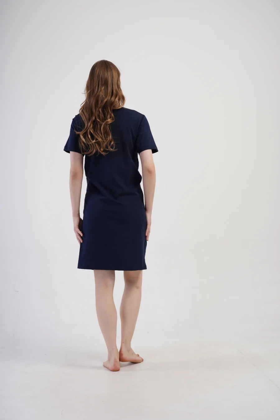 Koszula do Karmienia Vienetta Giraffe, Granatowy, r. S-XL