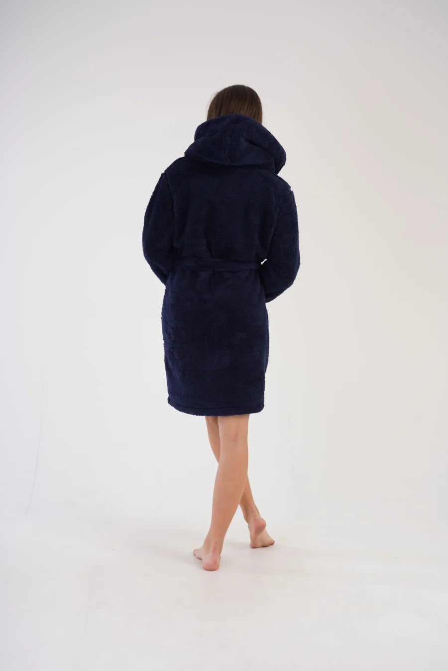 Szlafrok damski Vienetta Cloudy dream, Szary, r. S-L