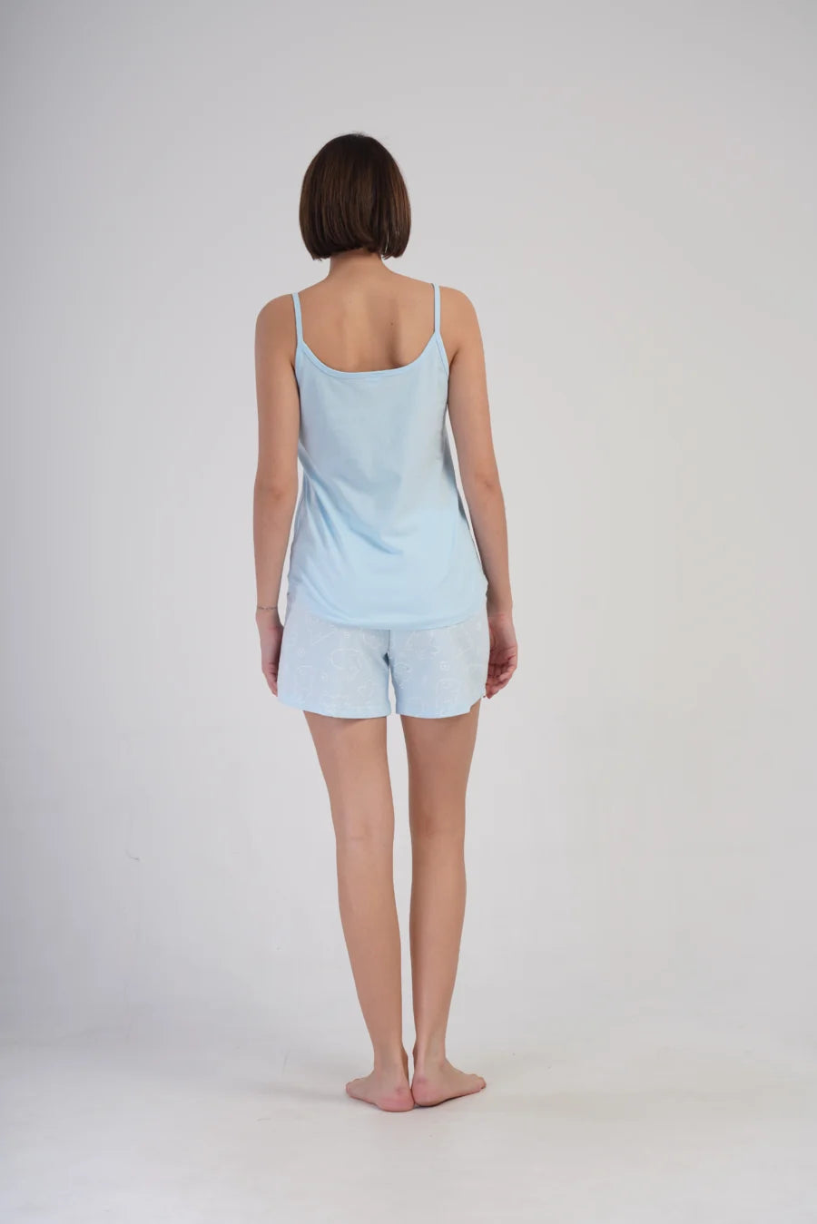 Piżama Damska Vienetta Have a good time, Niebieski, S -XL