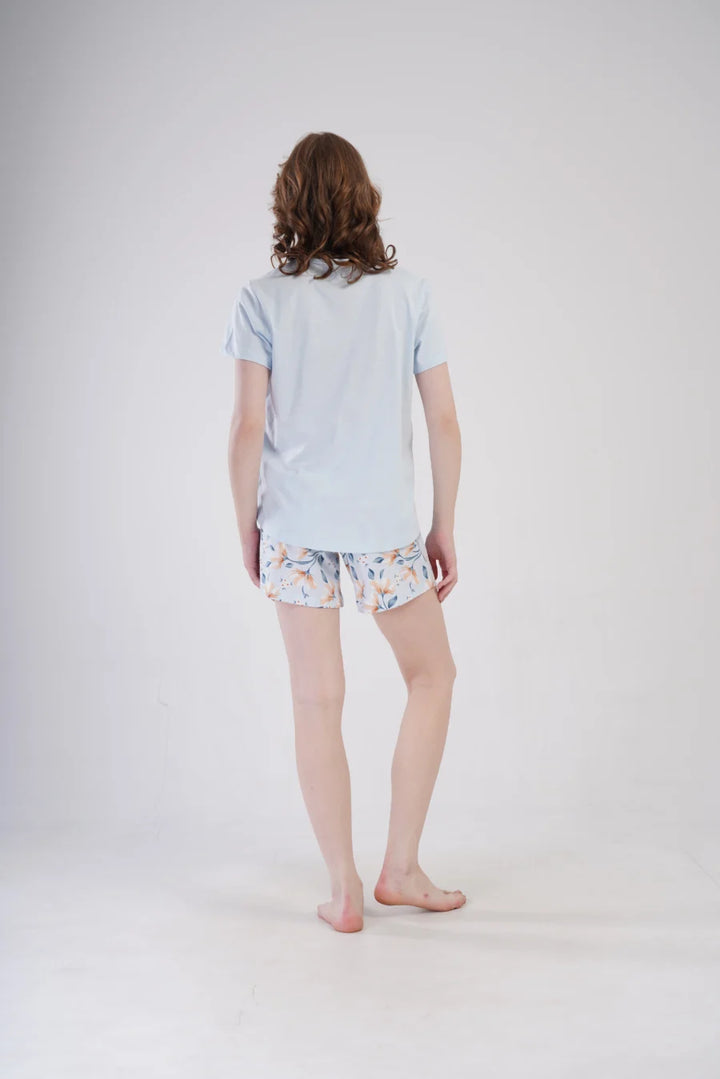 Piżama Damska Vienetta All you need is love, Niebieski, r. 1XL-4XL