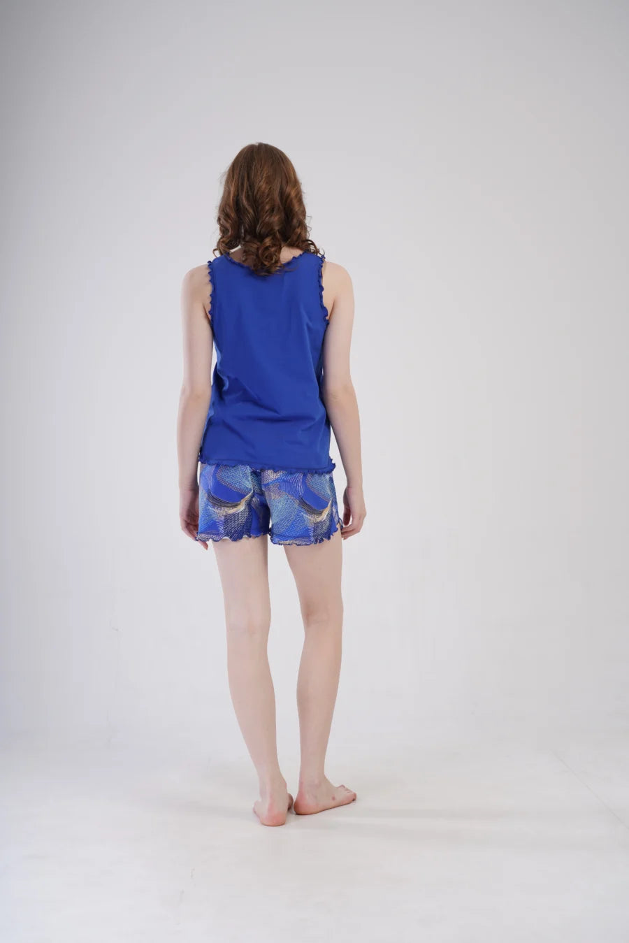 Piżama Damska Vienetta Good, Granatowy, S -XL