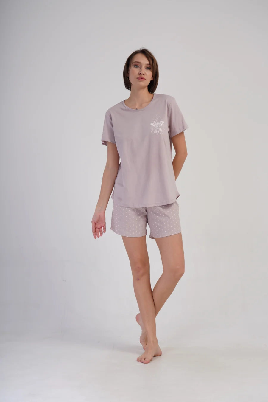 Piżama Damska Vienetta Magical, Różowy, r. 1XL-4XL