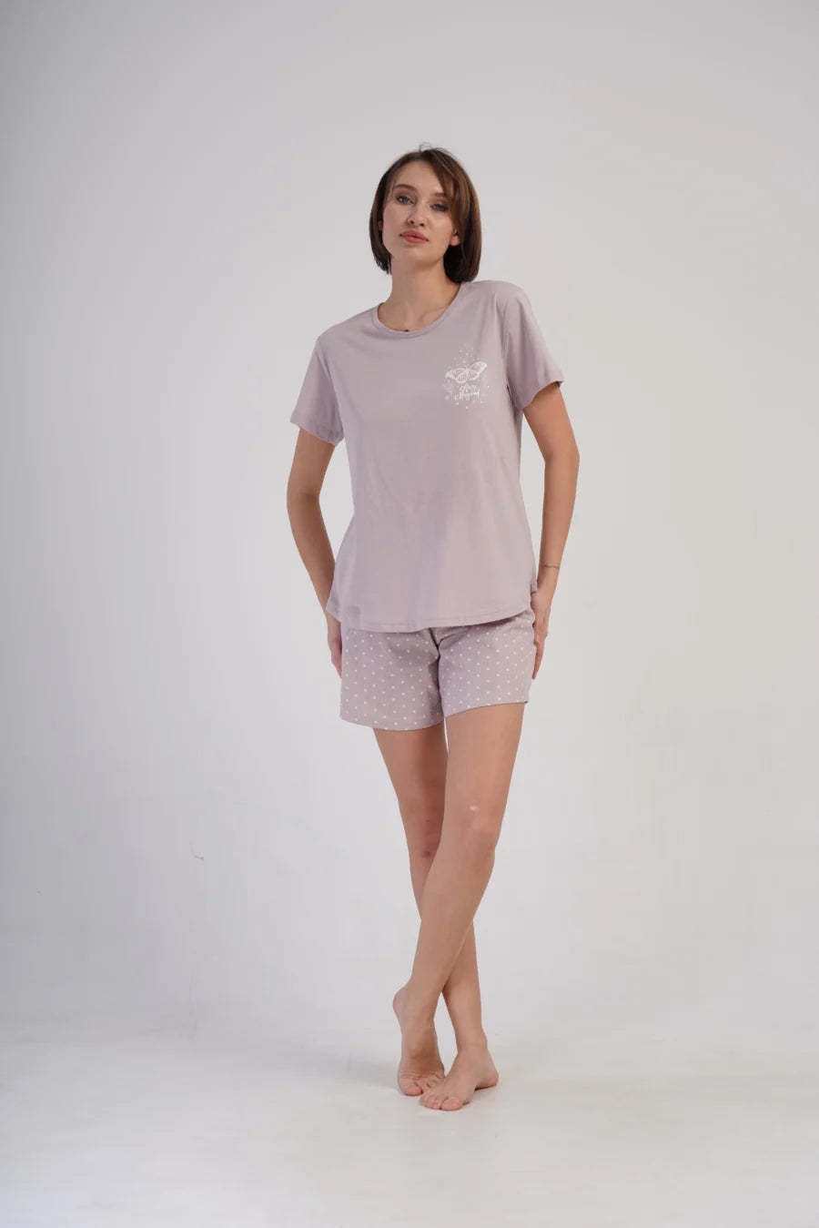 Piżama Damska Vienetta Magical, Różowy, r. 1XL-4XL