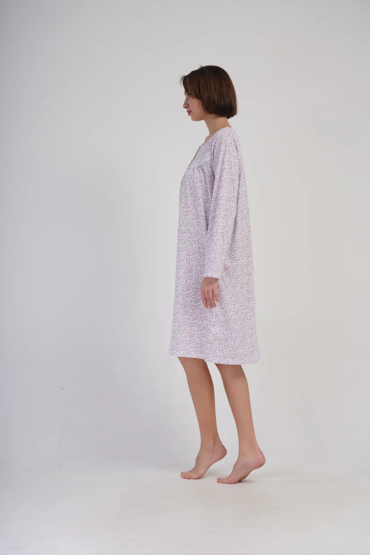 Koszula Nocna Damska Vienetta Pink Night, Różowy, r. M - XXL