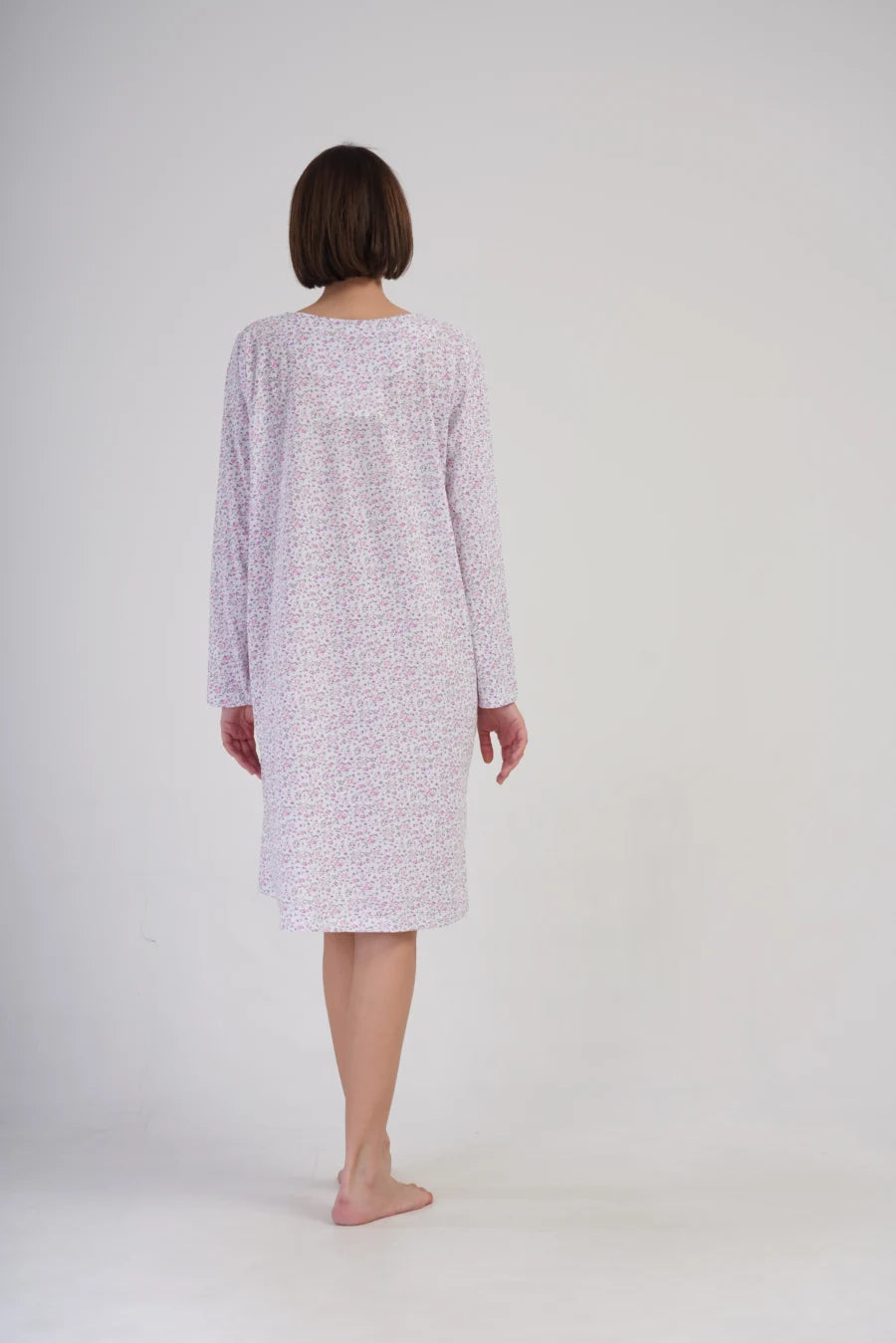 Koszula Nocna Damska Vienetta Blue Night, Niebieski, r. M - XXL