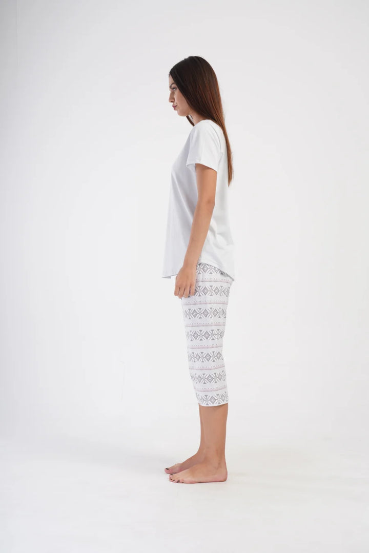 Piżama Damska Vienetta SM;)E, Szary, r. L-XXL