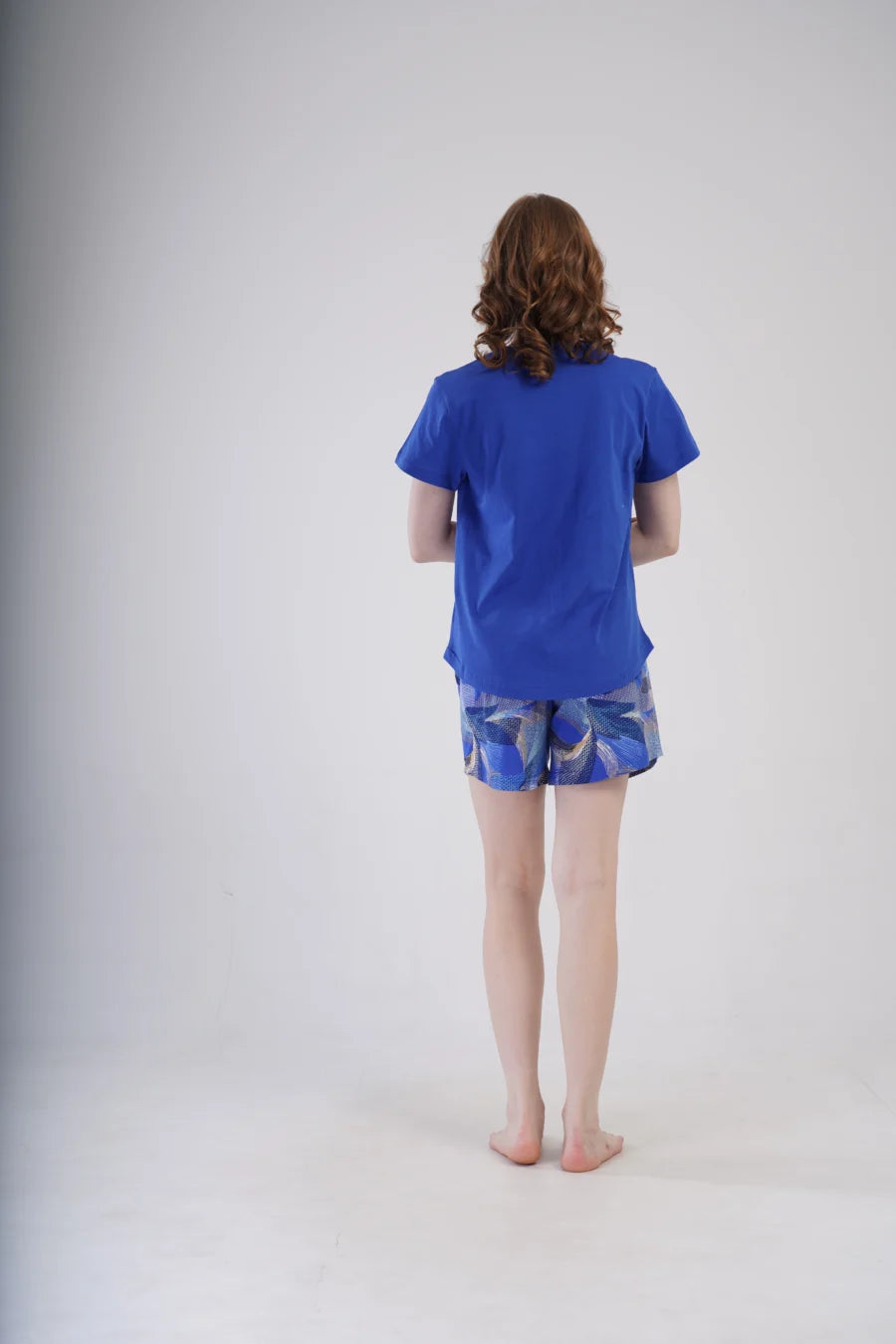 Piżama Damska Vienetta Pretty, Niebieski, r. 1XL-4XL