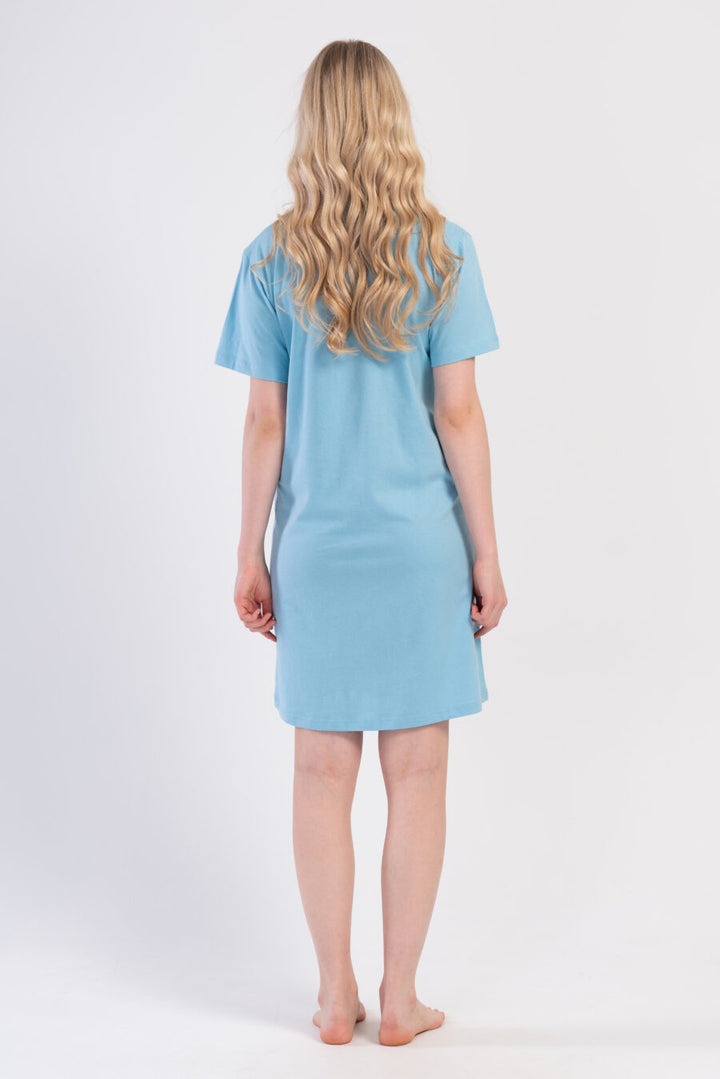 Koszula do Karmienia Vienetta Coming Soon, Niebieska, r. M-XXL