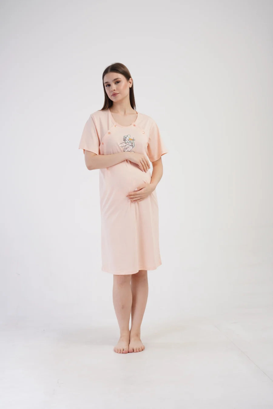 Koszula do Karmienia Vienetta Suprise, Różowy, r. M-XXL