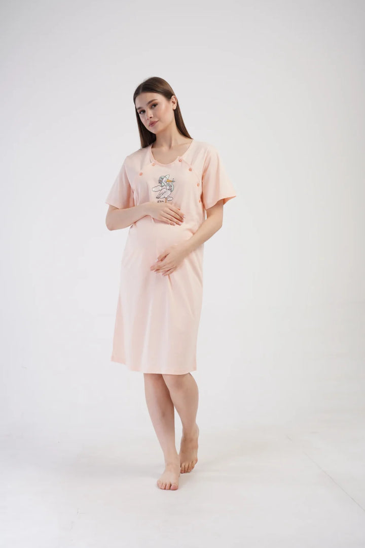 Koszula do Karmienia Vienetta Suprise, Różowy, r. M-XXL