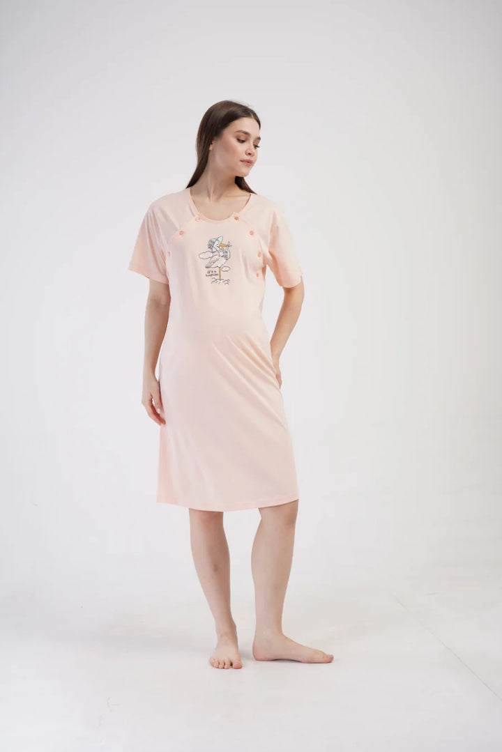 Koszula do Karmienia Vienetta Suprise, Różowy, r. M-XXL