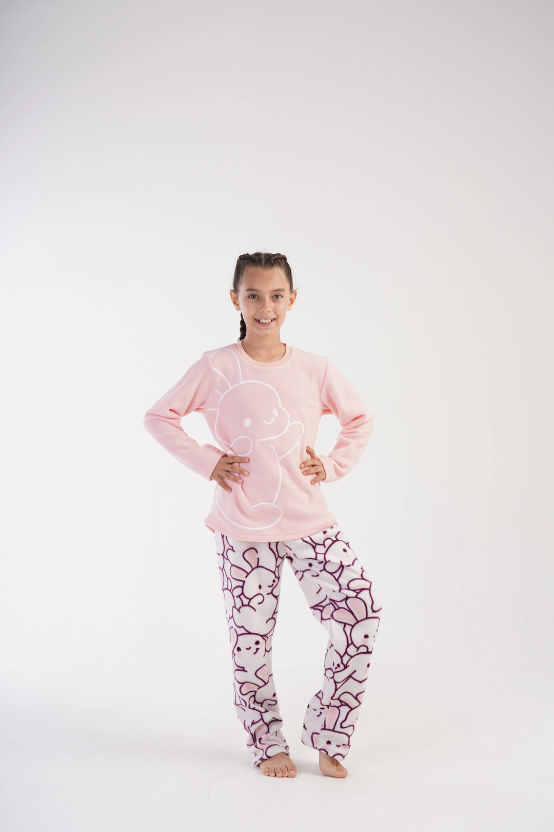 Piżama dziewczęca Vienetta Starry Slumber , różowa, r. 134-164