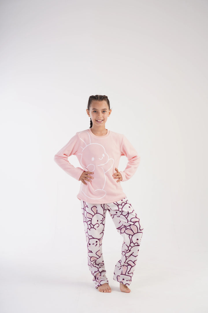 Piżama dziewczęca Vienetta Starry Slumber , różowa, r. 134-164